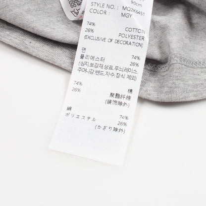 ロゴプリント 半袖Tシャツ コットン グレー ゲス