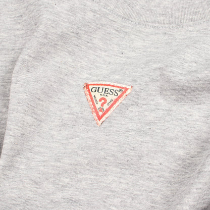 ロゴプリント 半袖Tシャツ コットン グレー ゲス