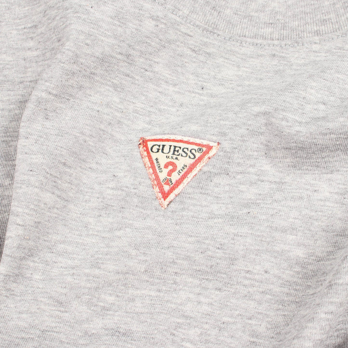 ロゴプリント 半袖Tシャツ コットン グレー ゲス