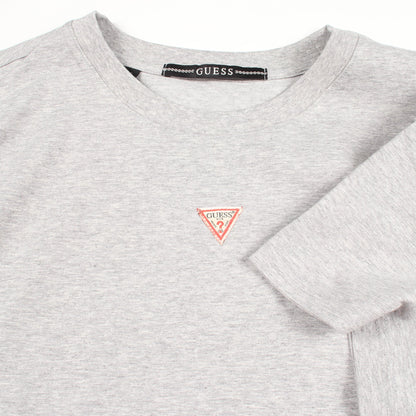 ロゴプリント 半袖Tシャツ コットン グレー ゲス