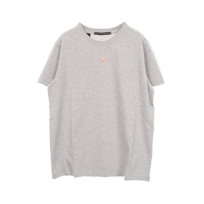 ロゴプリント 半袖Tシャツ コットン グレー ゲス