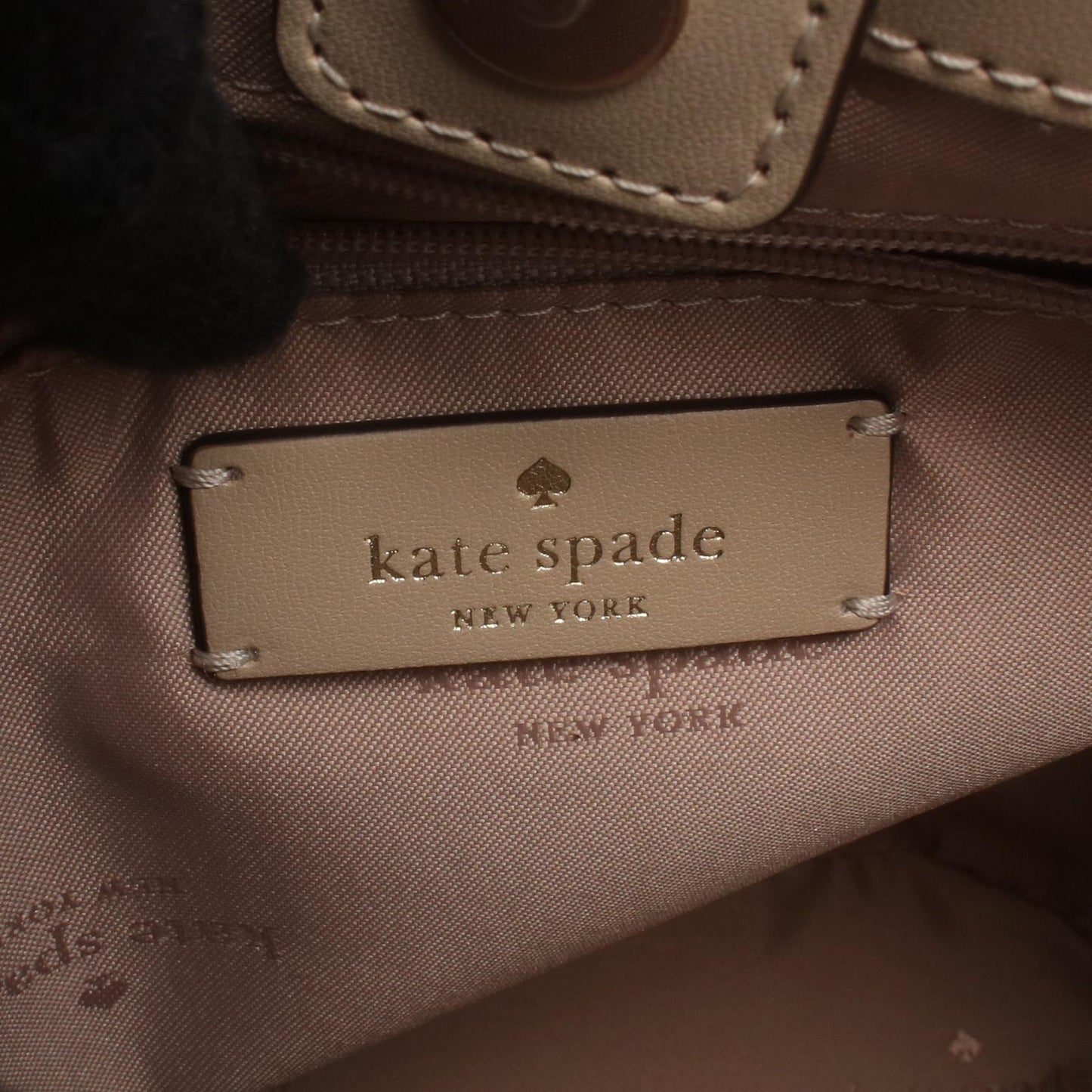 レナ カラーブロック バケット 2WAY ショルダーバッグ レザー ライトベージュ オフホワイト ケイトスペード