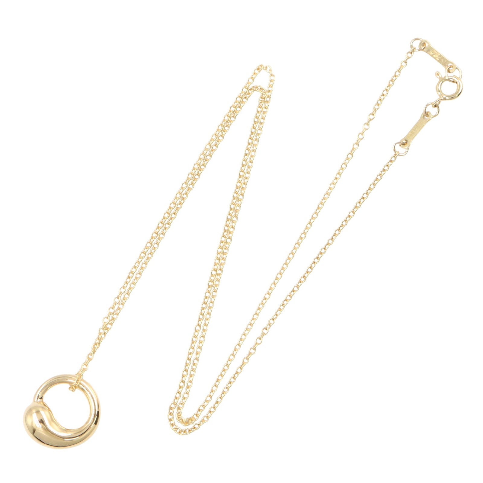 エターナルサークル ネックレス ネックレス K18YG イエローゴールド ティファニー アクセサリー TIFFANY & Co.