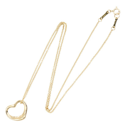 オープンハート ネックレス SM ネックレス K18YG イエローゴールド ティファニー アクセサリー TIFFANY & Co.
