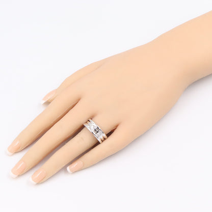 B-zero1 ビーゼロワン リング 3バンド リング 指輪 K18WG ホワイトゴールド ブルガリ アクセサリー BVLGARI
