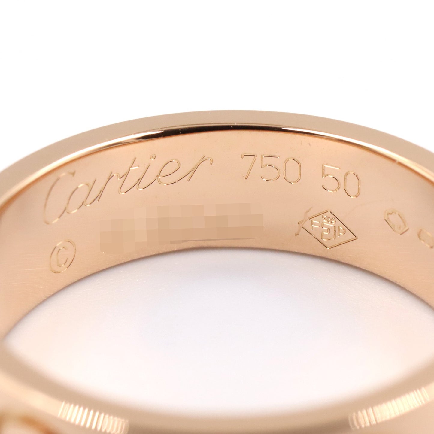 ラブリング リング 指輪 K18PG ピンクゴールド カルティエ アクセサリー Cartier