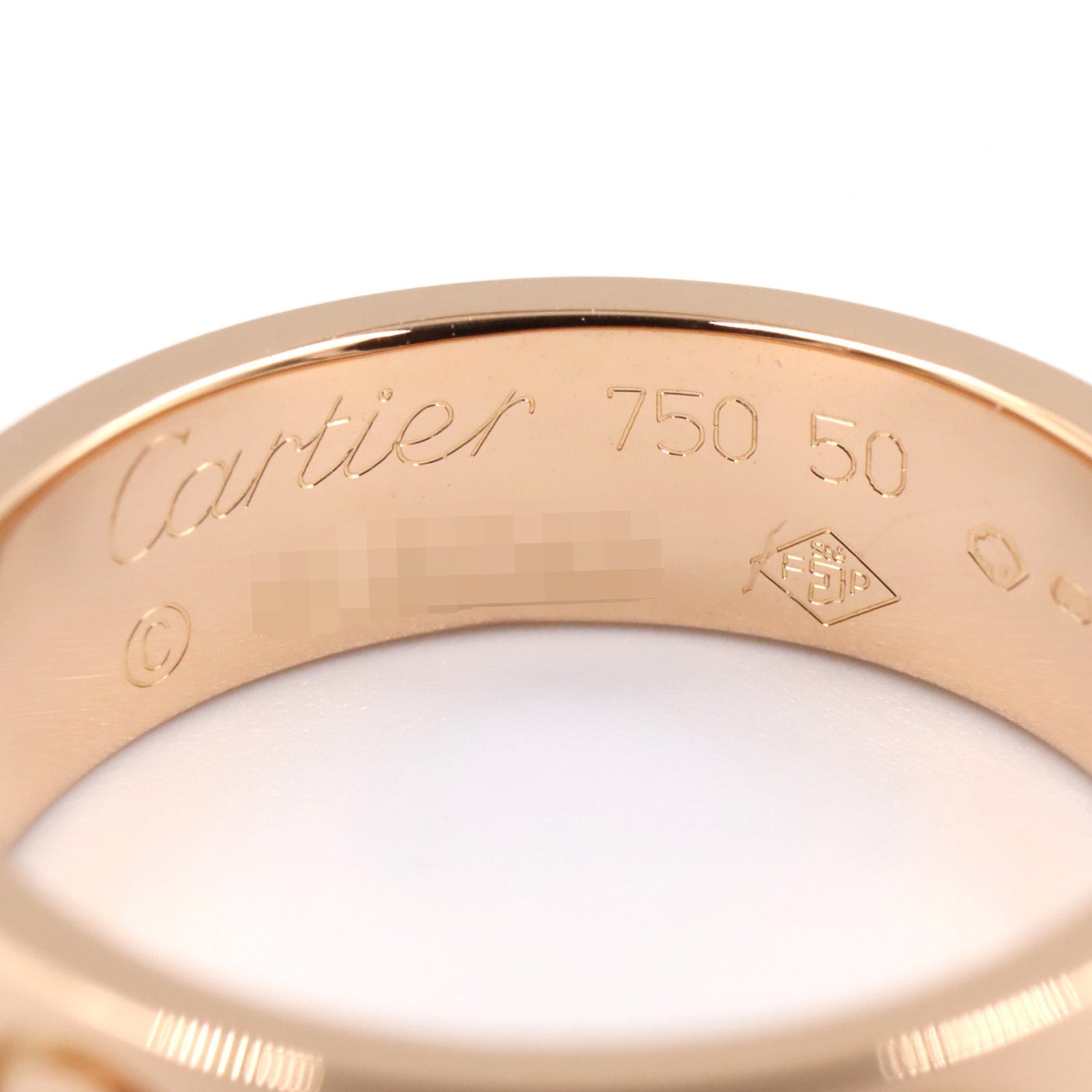 ラブリング リング 指輪 K18PG ピンクゴールド カルティエ アクセサリー Cartier