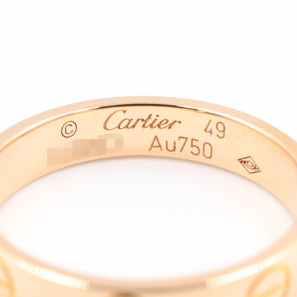 ミニラブリング リング 指輪 K18PG ピンクゴールド カルティエ アクセサリー Cartier