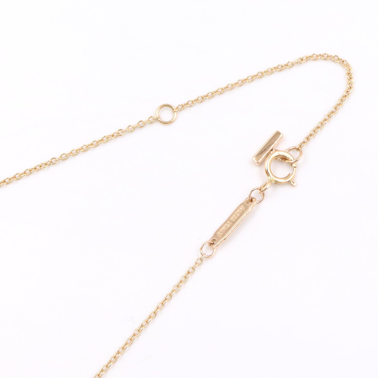 Tスマイル ミニ ネックレス ネックレス K18PG ピンクゴールド ティファニー アクセサリー TIFFANY & Co.