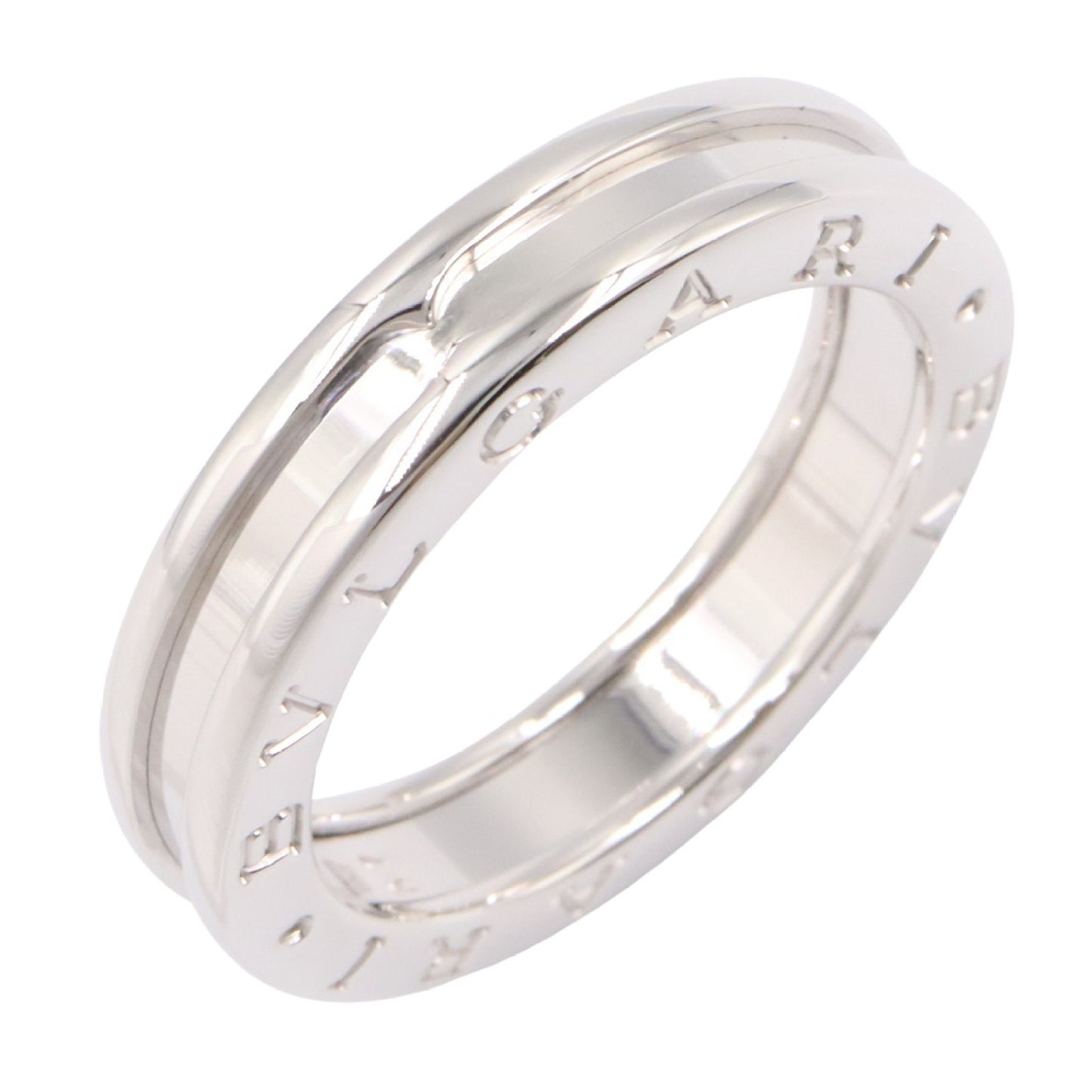 B-zero1 ビーゼロワン リング 1バンド リング 指輪 K18WG ホワイトゴールド ブルガリ アクセサリー BVLGARI