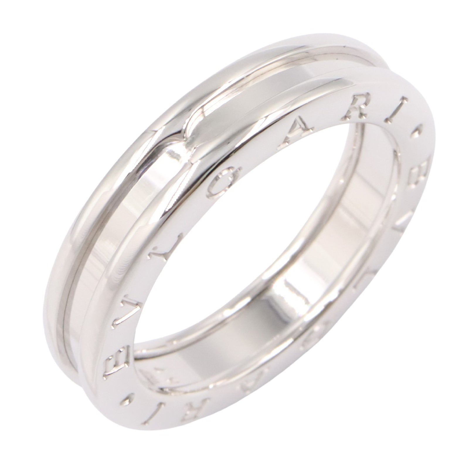 B-zero1 ビーゼロワン リング 1バンド リング 指輪 K18WG ホワイトゴールド ブルガリ アクセサリー BVLGARI