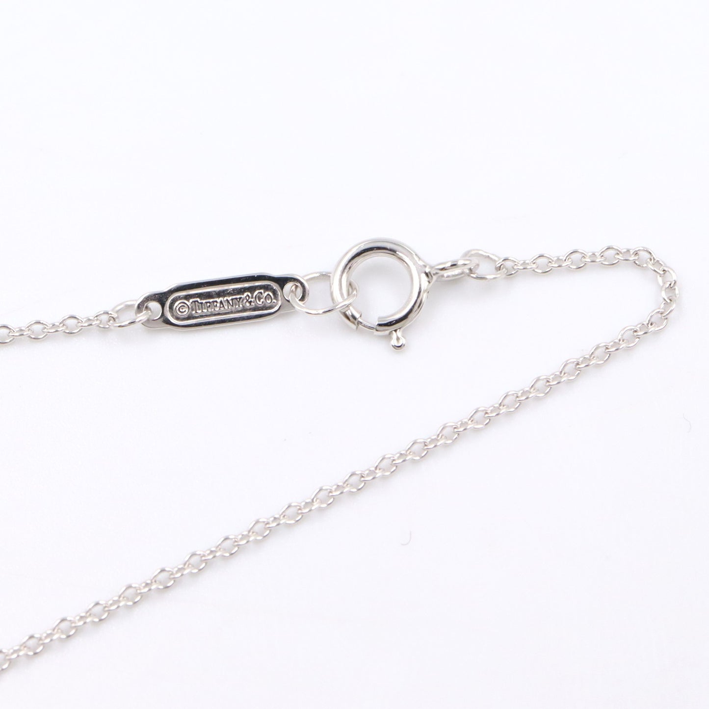 ダブルハート ネックレス ダイヤ ネックレス K18WG ダイヤモンド ホワイトゴールド クリア ティファニー アクセサリー TIFFANY & Co.