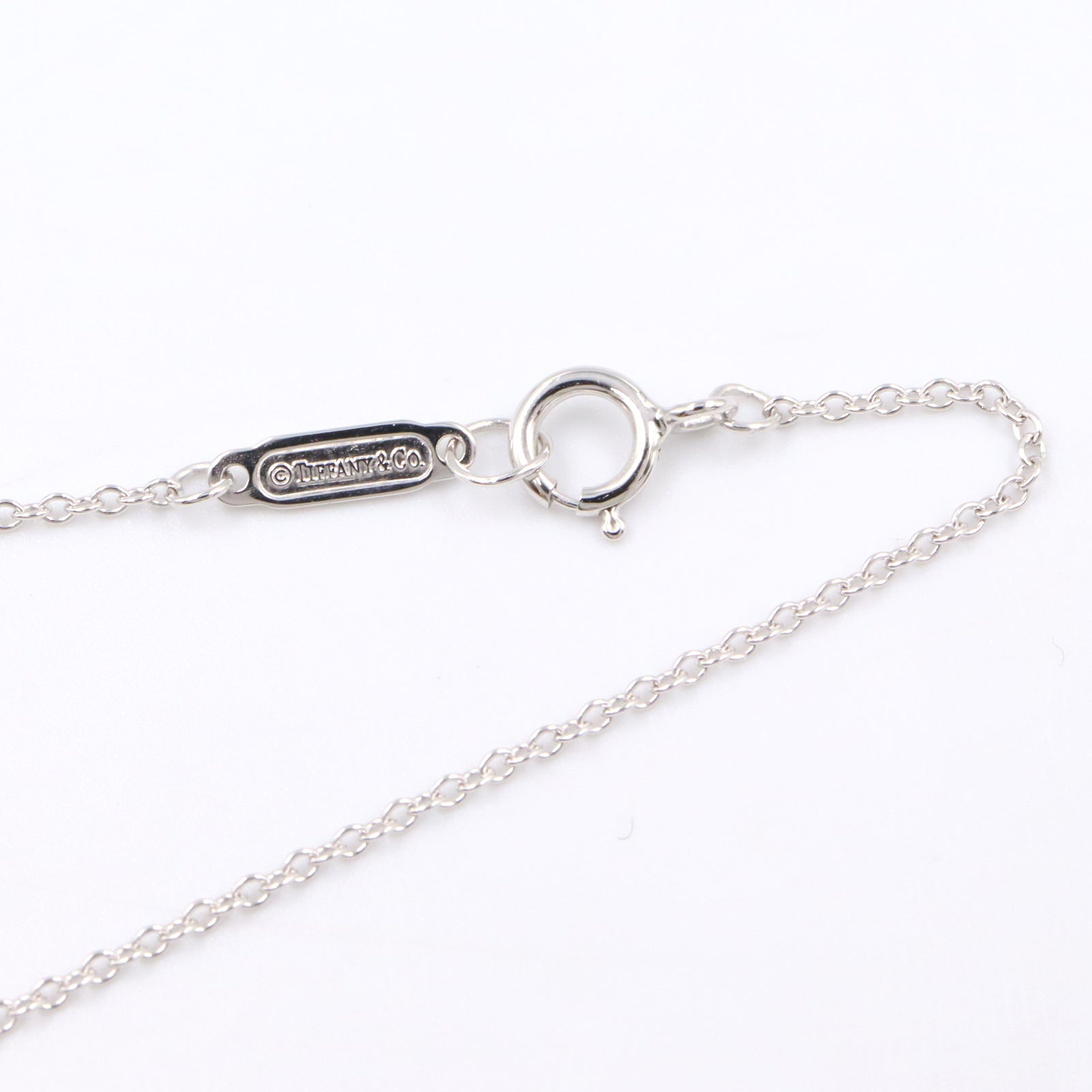 ダブルハート ネックレス ダイヤ ネックレス K18WG ダイヤモンド ホワイトゴールド クリア ティファニー アクセサリー TIFFANY & Co.