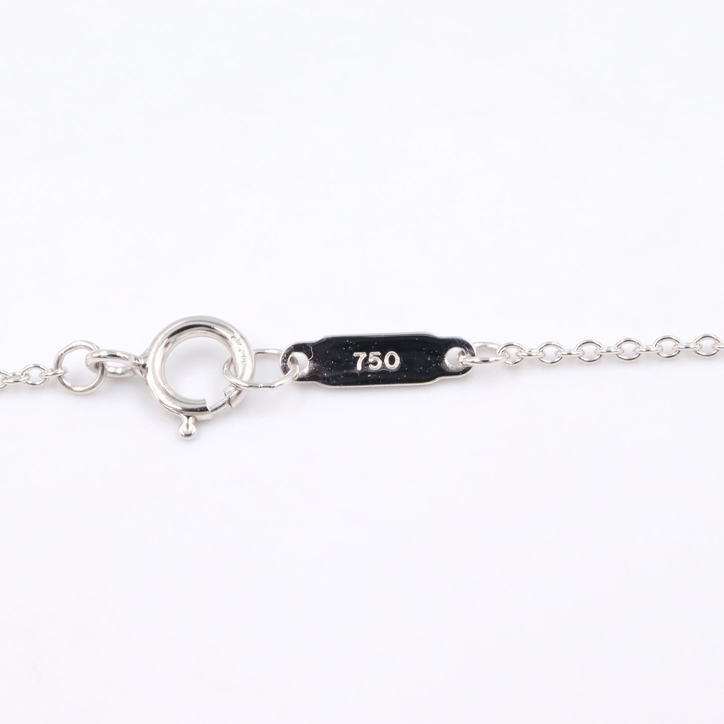 ダブルハート ネックレス ダイヤ ネックレス K18WG ダイヤモンド ホワイトゴールド クリア ティファニー アクセサリー TIFFANY & Co.