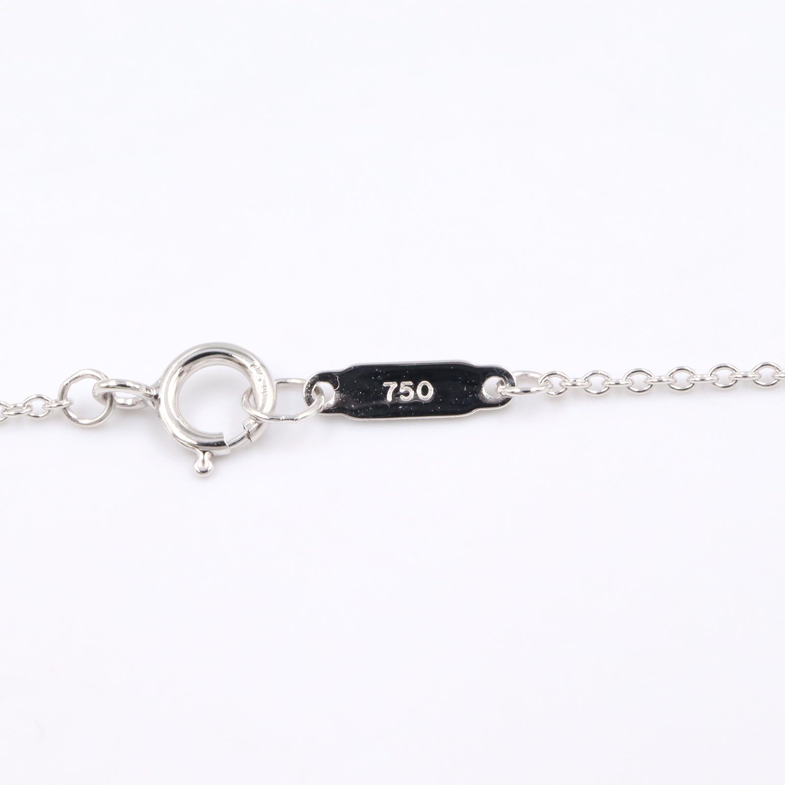 ダブルハート ネックレス ダイヤ ネックレス K18WG ダイヤモンド ホワイトゴールド クリア ティファニー アクセサリー TIFFANY & Co.