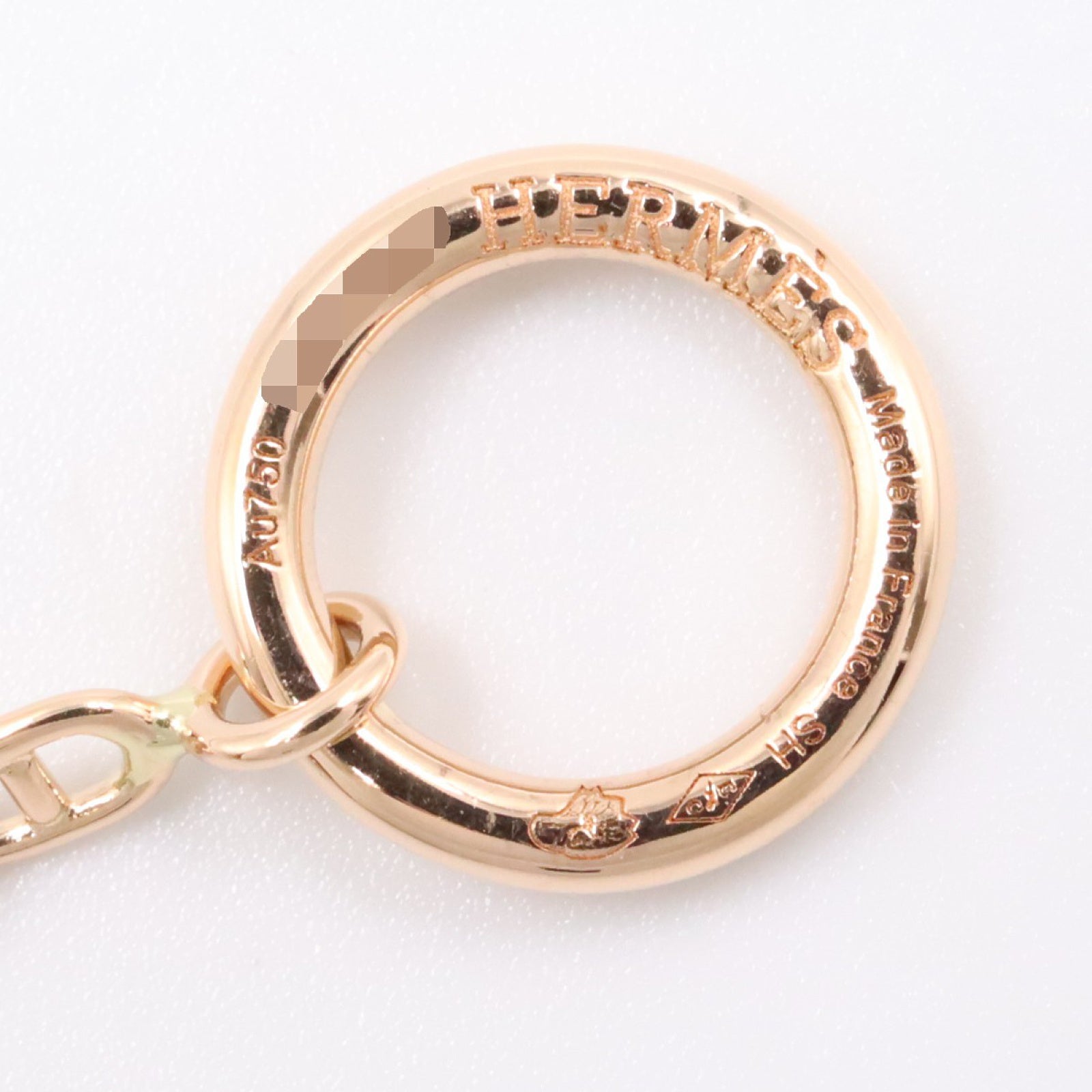 ニューファランドール TPM ブレスレット ブレスレット K18PG ピンクゴールド エルメス アクセサリー HERMES