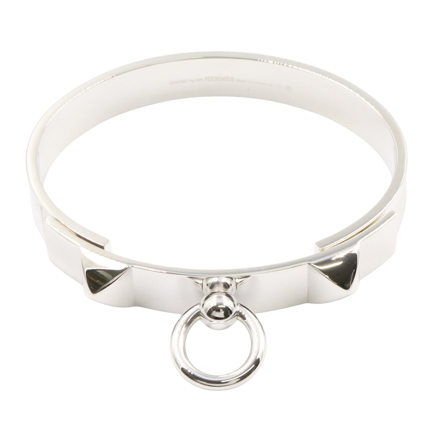 コリエ・ド・シアン バングル LG バングル SV925 シルバー エルメス アクセサリー HERMES