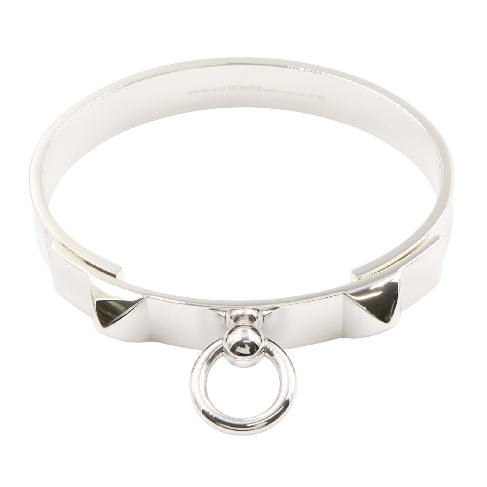 コリエ・ド・シアン バングル LG バングル SV925 シルバー エルメス アクセサリー HERMES