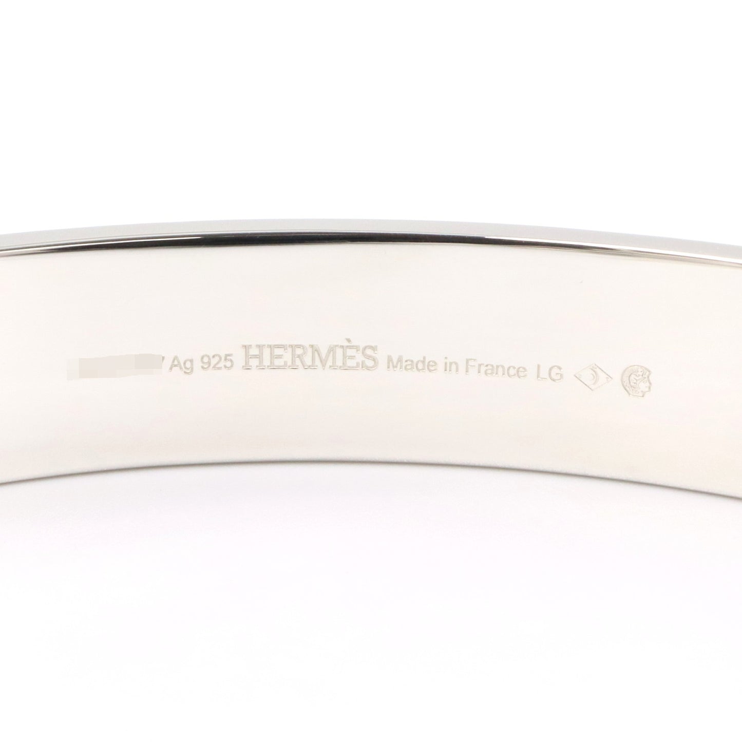 コリエ・ド・シアン バングル LG バングル SV925 シルバー エルメス アクセサリー HERMES