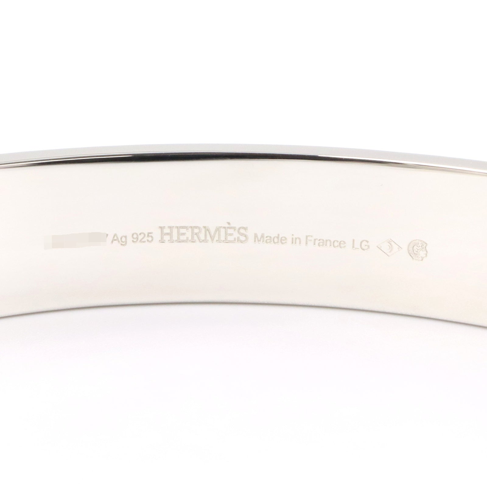 コリエ・ド・シアン バングル LG バングル SV925 シルバー エルメス アクセサリー HERMES