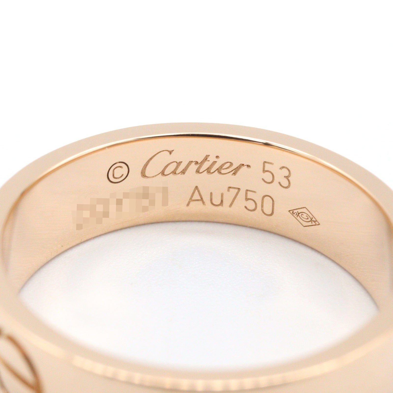 ラブリング リング 指輪 K18PG ピンクゴールド カルティエ アクセサリー Cartier