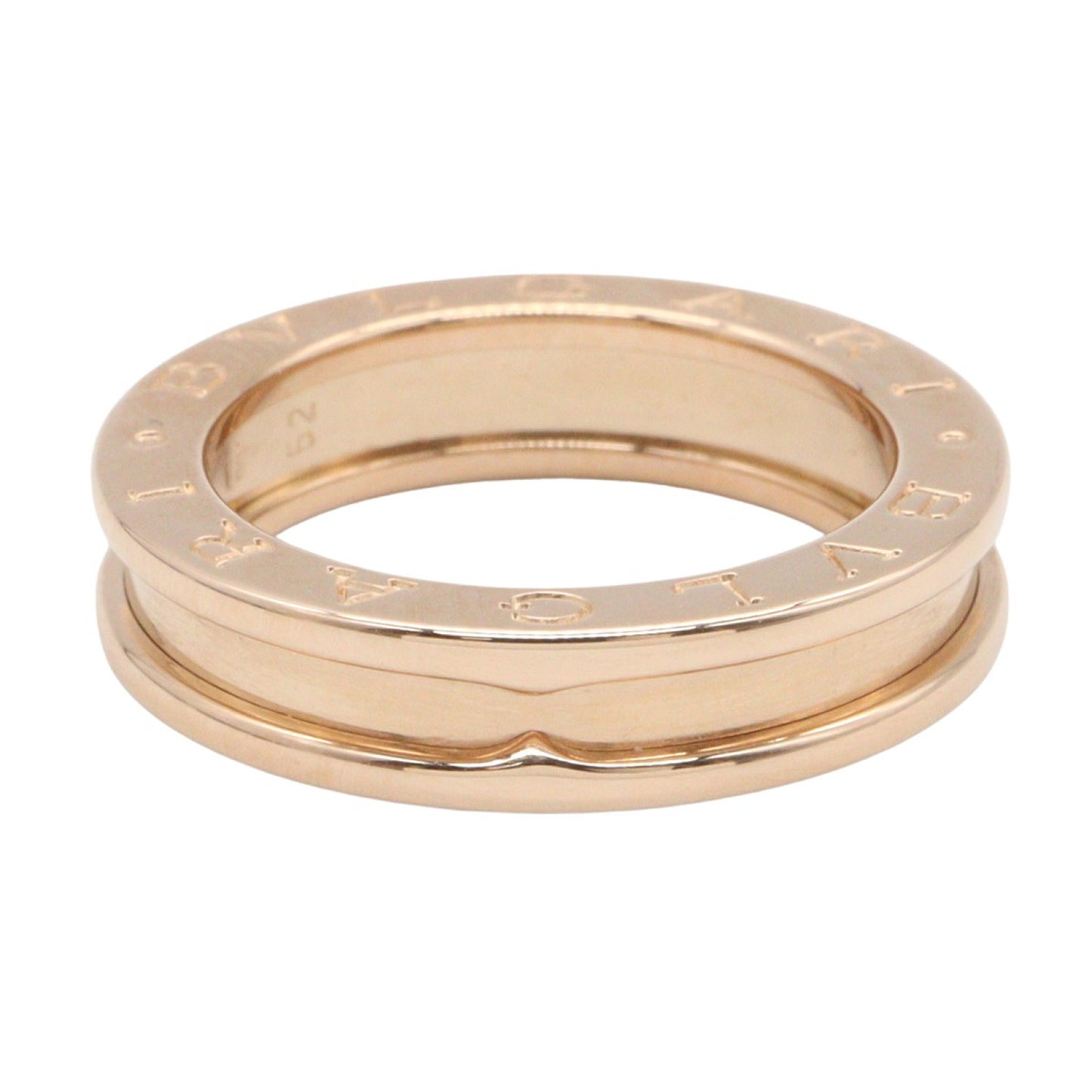 B-zero1 ビーゼロワン リング 1バンド リング 指輪 K18PG ピンクゴールド ブルガリ アクセサリー BVLGARI