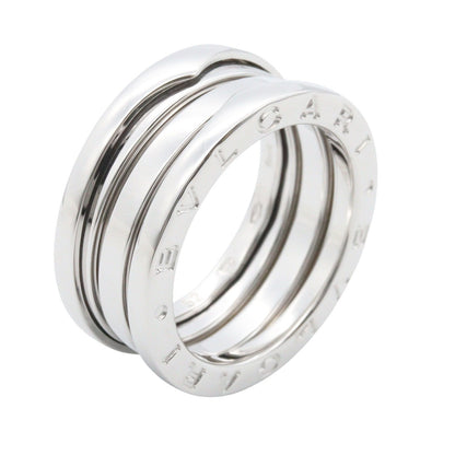 B-zero1 ビーゼロワン リング 3バンド リング 指輪 K18WG ホワイトゴールド ブルガリ アクセサリー BVLGARI
