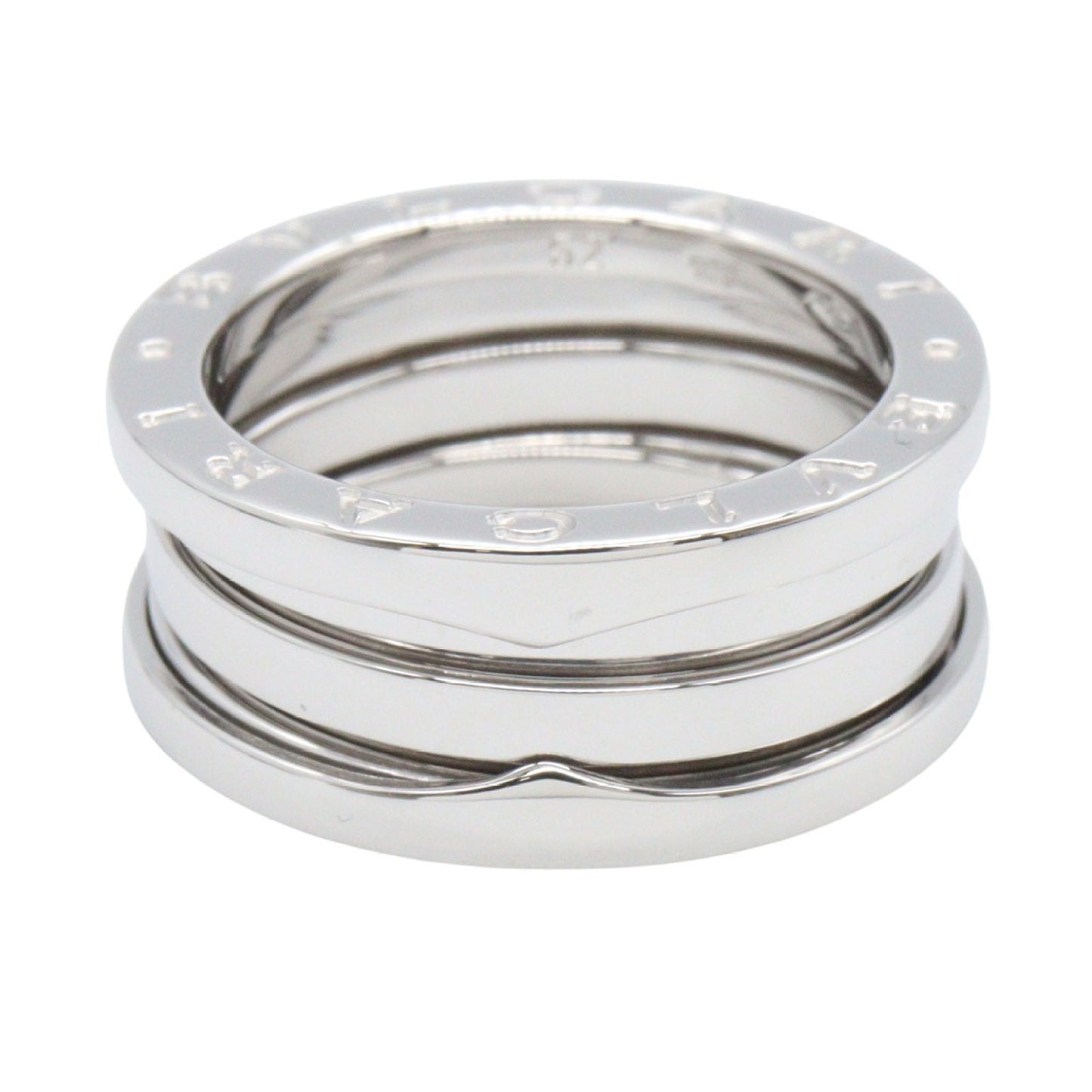 B-zero1 ビーゼロワン リング 3バンド リング 指輪 K18WG ホワイトゴールド ブルガリ アクセサリー BVLGARI