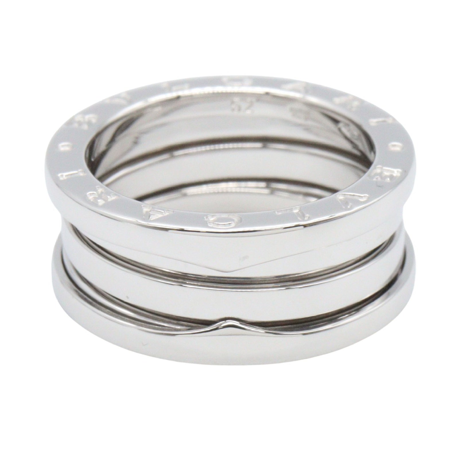 B-zero1 ビーゼロワン リング 3バンド リング 指輪 K18WG ホワイトゴールド ブルガリ アクセサリー BVLGARI