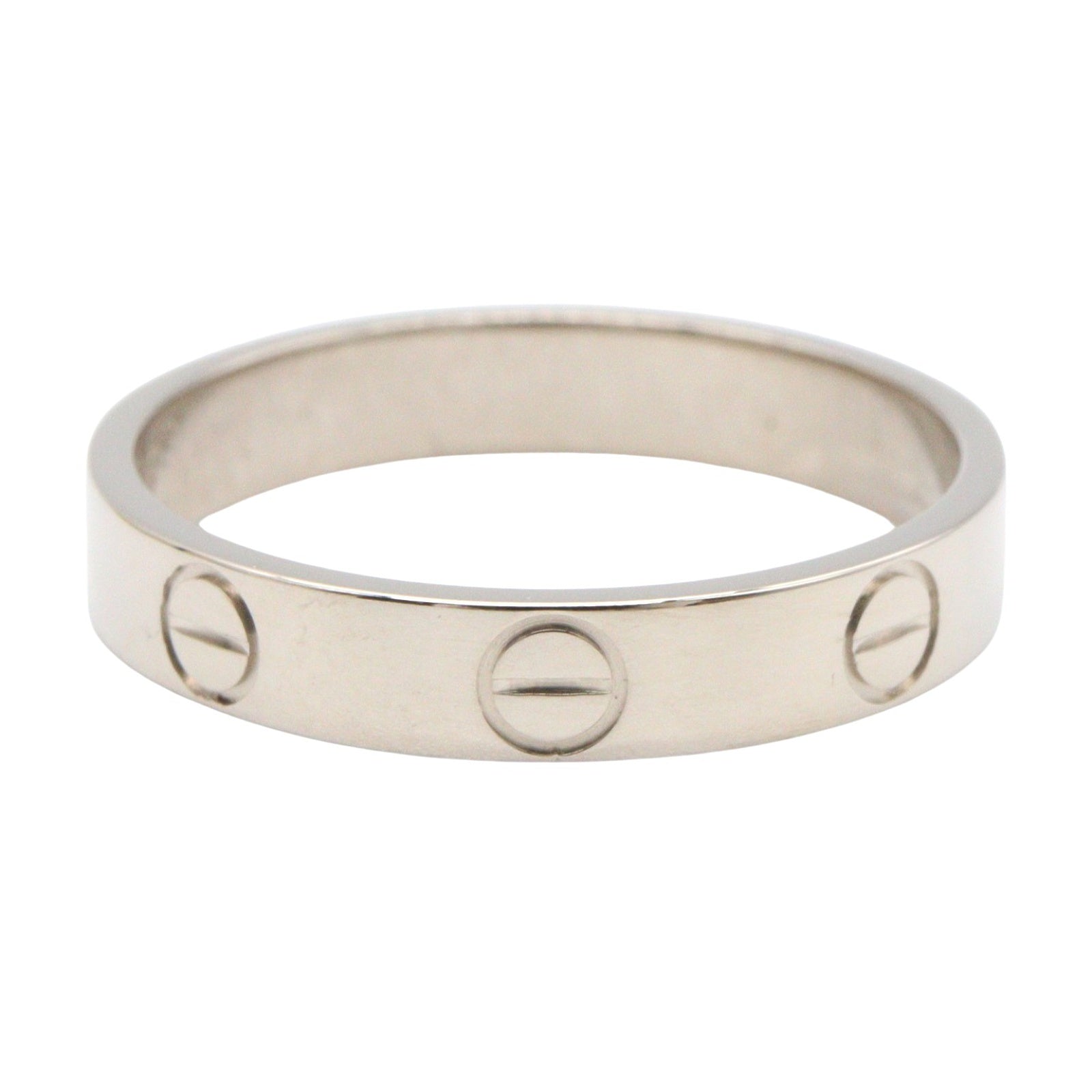 ミニラブリング リング 指輪 K18WG ホワイトゴールド カルティエ アクセサリー Cartier
