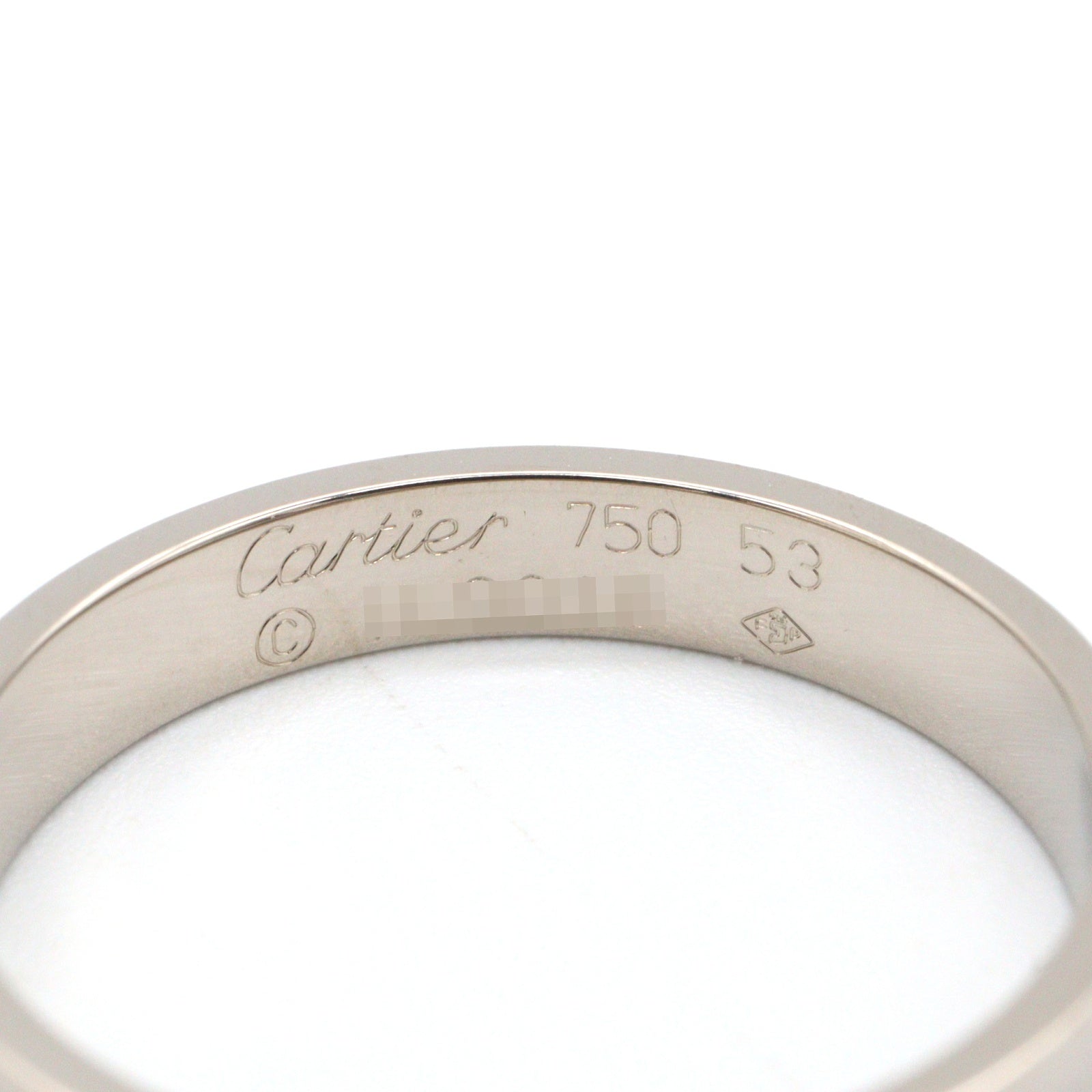 ミニラブリング リング 指輪 K18WG ホワイトゴールド カルティエ アクセサリー Cartier