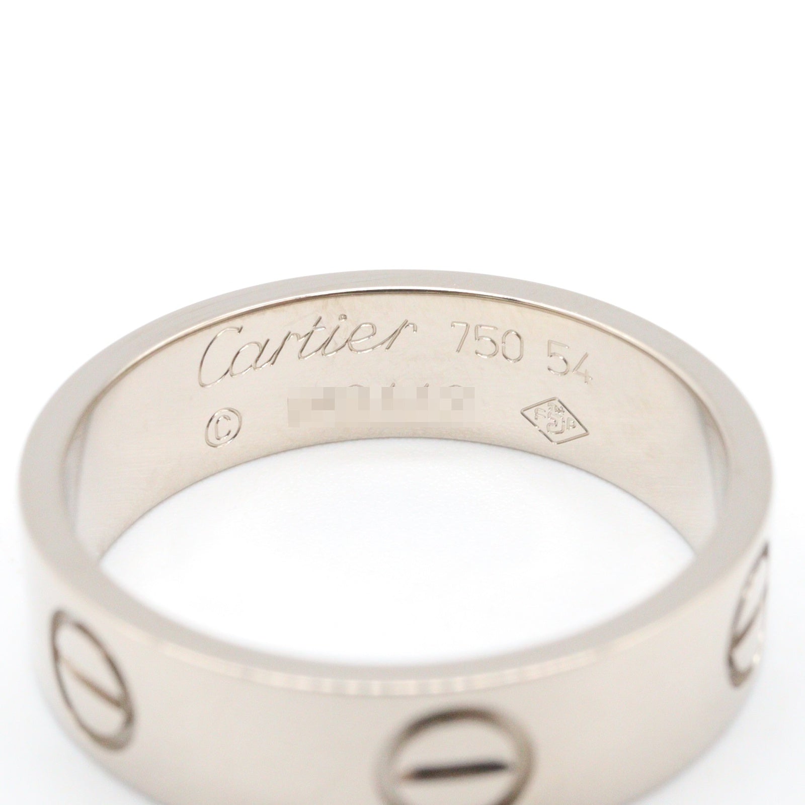ラブリング リング 指輪 K18WG ホワイトゴールド カルティエ アクセサリー Cartier