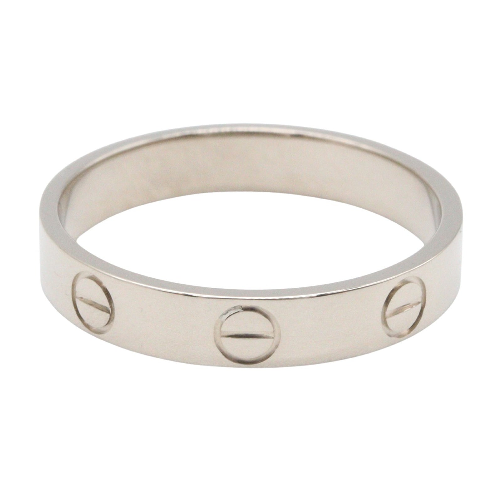 ミニラブリング リング 指輪 K18WG ホワイトゴールド カルティエ アクセサリー Cartier