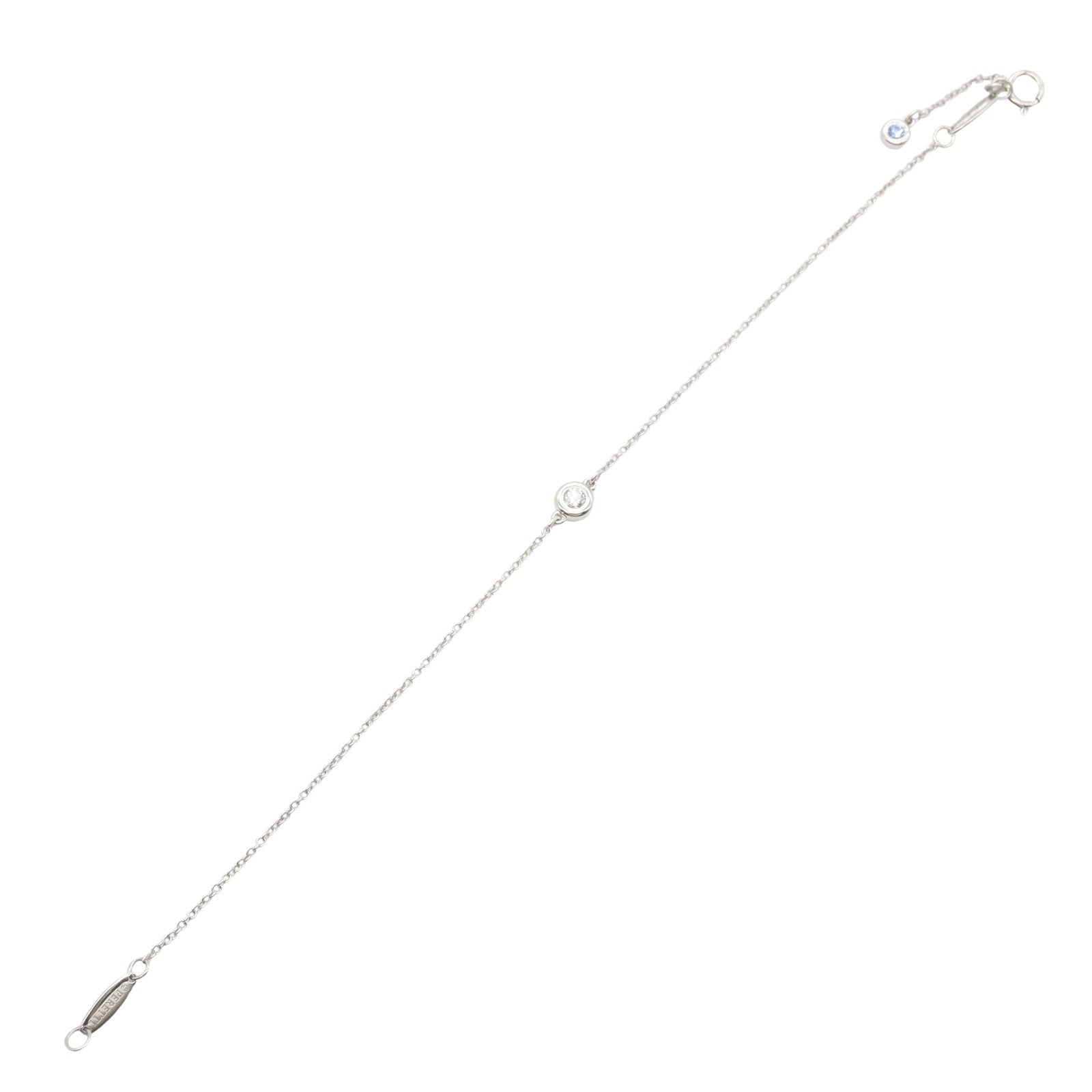 バイザヤードブレス 日本限定 ブレスレット PT950 ダイヤモンド プラチナ クリア ティファニー アクセサリー TIFFANY & Co.