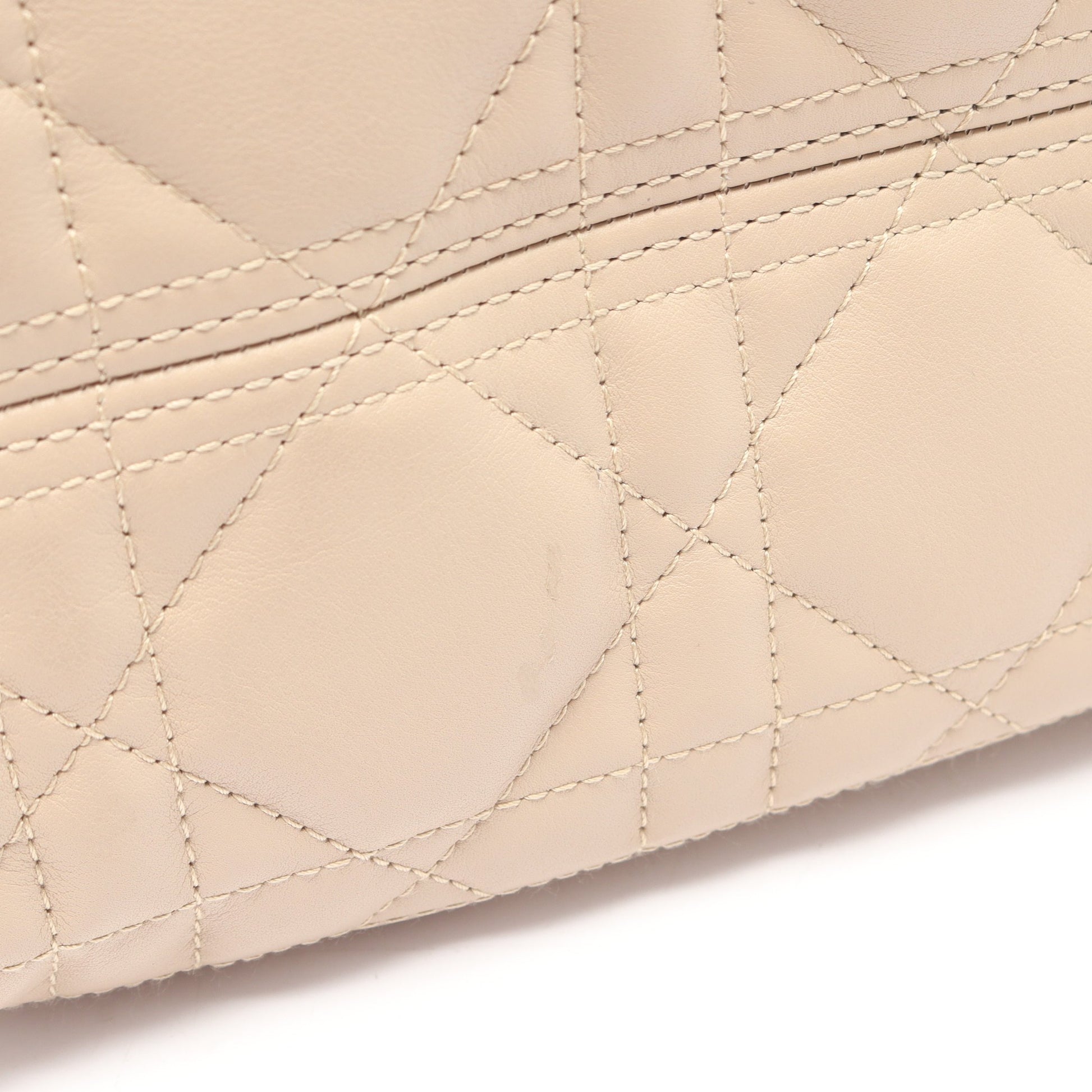 Dior Toujours バッグ スモール ハンドバッグ レザー ベージュ クリスチャンディオール バッグ Christian Dior