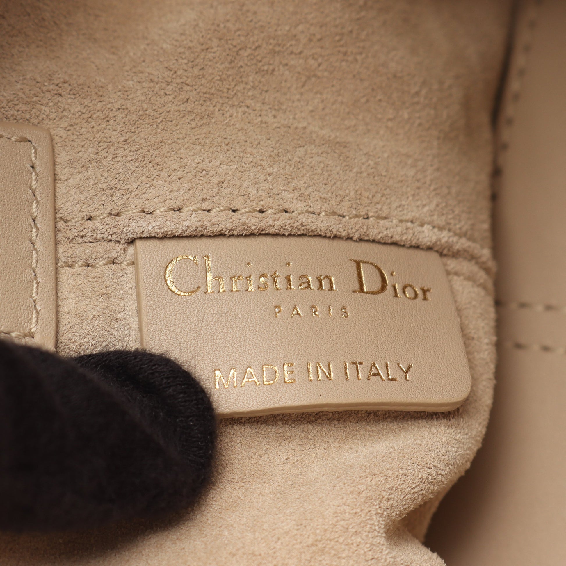 Dior Toujours バッグ スモール ハンドバッグ レザー ベージュ クリスチャンディオール バッグ Christian Dior