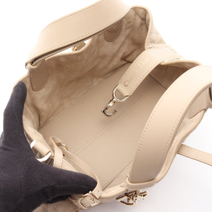 Dior Toujours バッグ スモール ハンドバッグ レザー ベージュ クリスチャンディオール バッグ Christian Dior