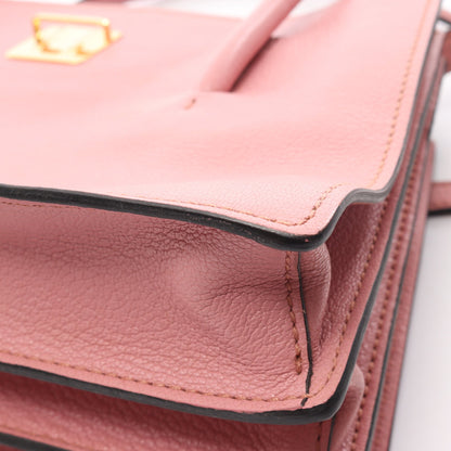 MADRAS マドラス 2WAY ハンドバッグ レザー ピンク ミュウミュウ バッグ miu miu