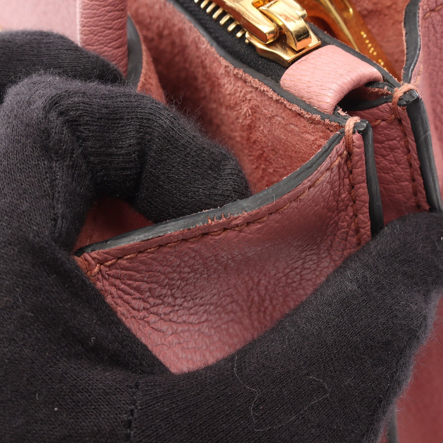 MADRAS マドラス 2WAY ハンドバッグ レザー ピンク ミュウミュウ バッグ miu miu