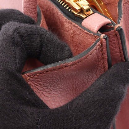 MADRAS マドラス 2WAY ハンドバッグ レザー ピンク ミュウミュウ バッグ miu miu