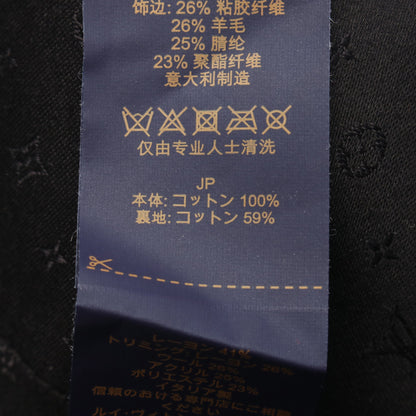 LVシグネチャー キャップ コットン ブラック ルイヴィトン
