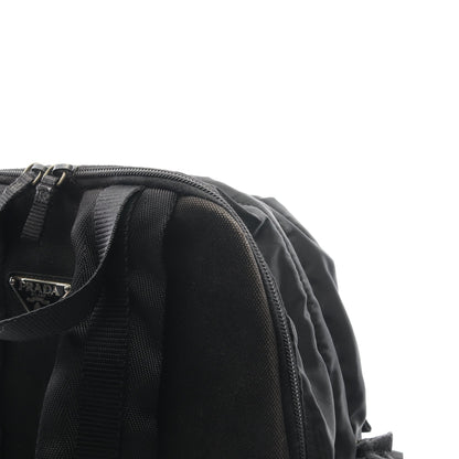 トライアングルロゴ バックパック リュックサック ナイロン ブラック プラダ バッグ PRADA