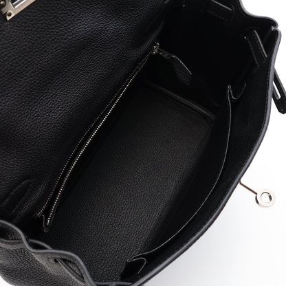 ケリー25 2WAY ハンドバッグ トゴ ブラック シルバー金具 B刻印 エルメス