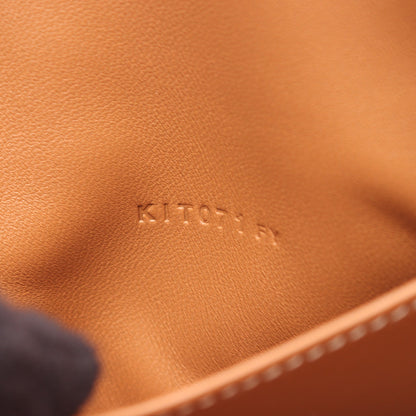 ボリード1923 ミニ ゴールド 2WAY ハンドバッグ エバーカラー ブラウン ゴールド金具 K刻印 エルメス