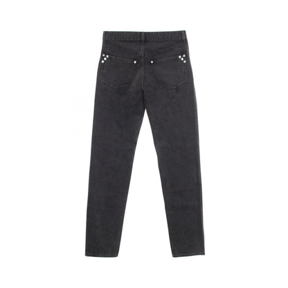 VANDA デニムパンツ コットン ダークグレー エトワールイザベルマラン ボトムス ETOILE ISABEL MARANT
