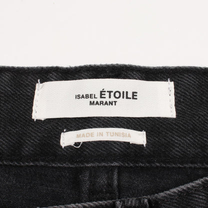 VANDA デニムパンツ コットン ダークグレー エトワールイザベルマラン ボトムス ETOILE ISABEL MARANT