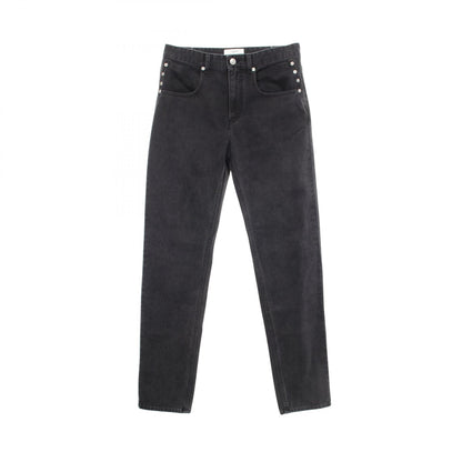 VANDA デニムパンツ コットン ダークグレー エトワールイザベルマラン ボトムス ETOILE ISABEL MARANT