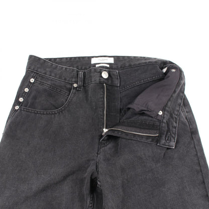 VANDA デニムパンツ コットン ダークグレー エトワールイザベルマラン ボトムス ETOILE ISABEL MARANT