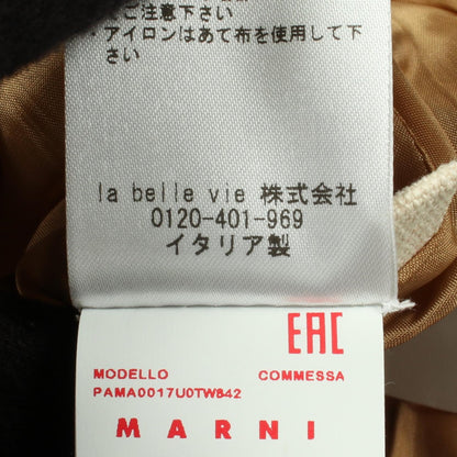 TROPICAL WOOL PANTS スラックス トラウザーズ ウール イエローブラウン マルニ ボトムス MARNI