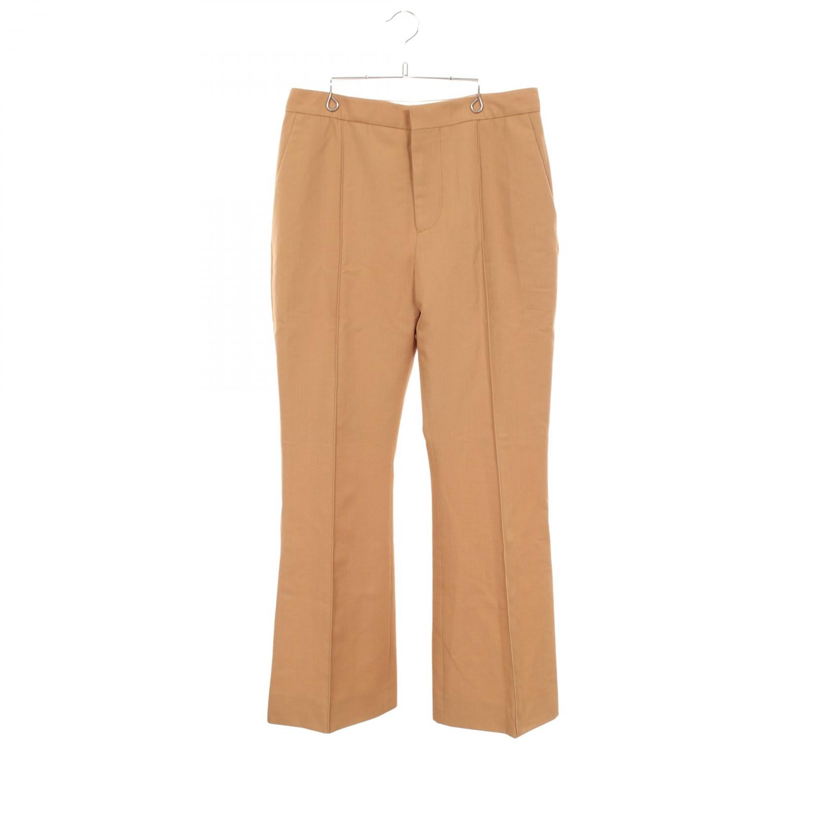 TROPICAL WOOL PANTS スラックス トラウザーズ ウール イエローブラウン マルニ ボトムス MARNI